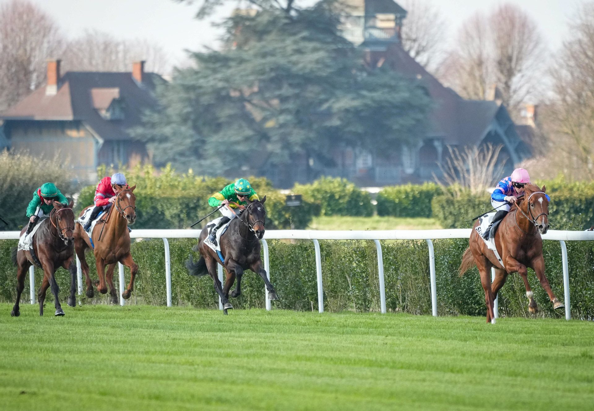 Fast Tracker (Churchill) winning at Saint-Cloud