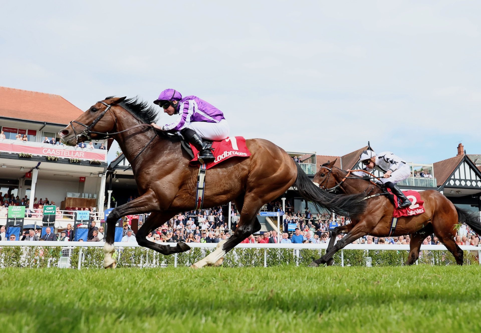 Illinois Wins The Group 3 Ormonde Stakes At Chester