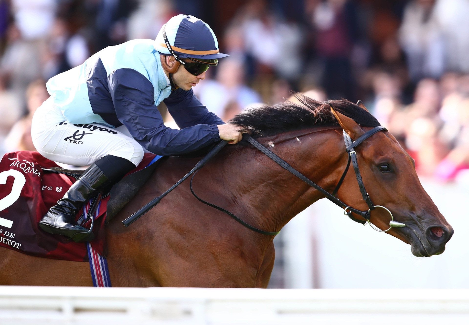 Islandsinthestream (Wootton Bassett) Wins The Haras De Bouquetot Arqana Series Criterium D’ Automne At Longchamp