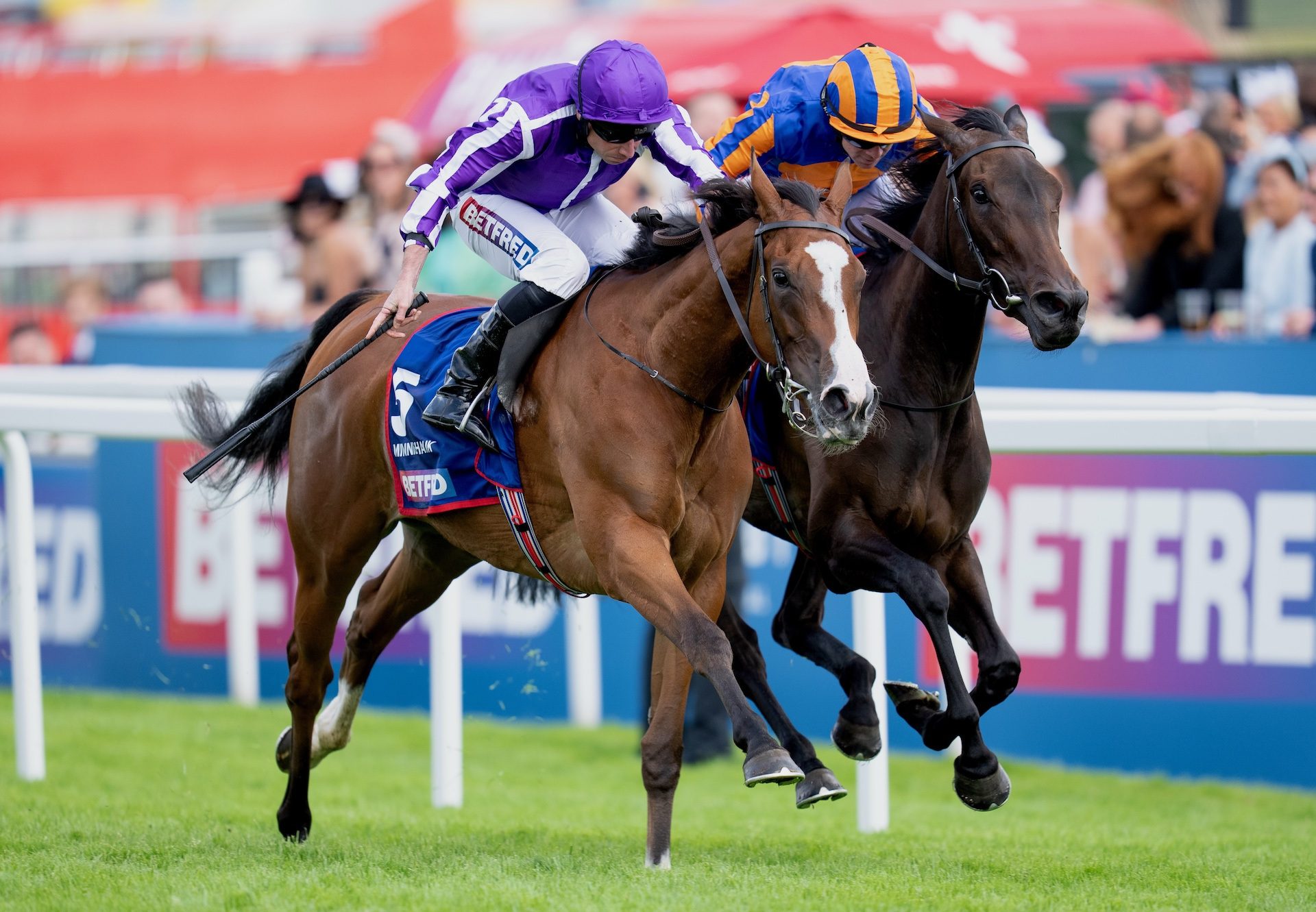 Minnie Hauk Wins The Epsom Oaks