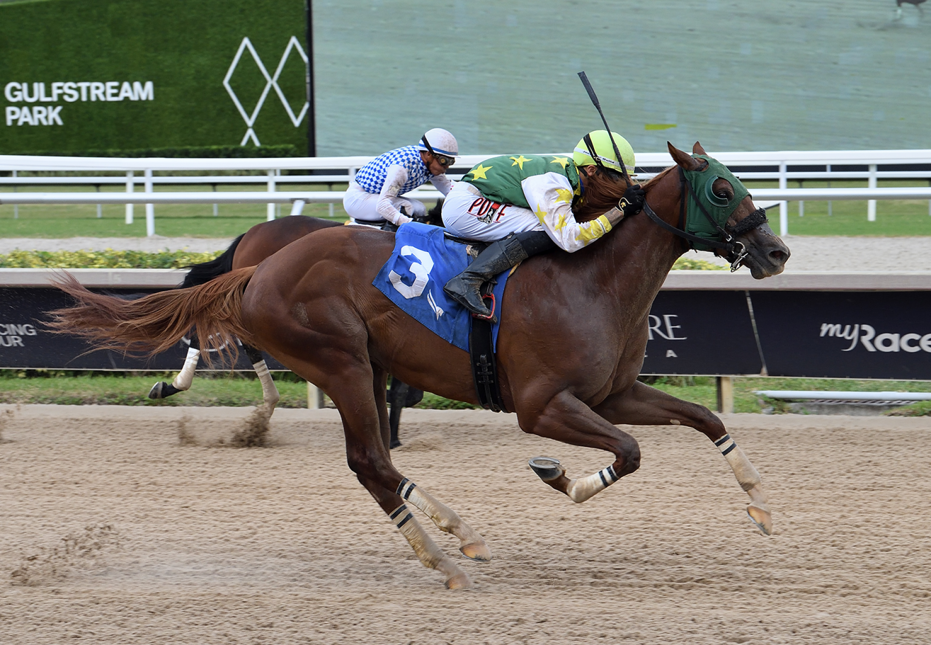 Nothingsubtle (Echo Town) Wins Gulfstream Msw