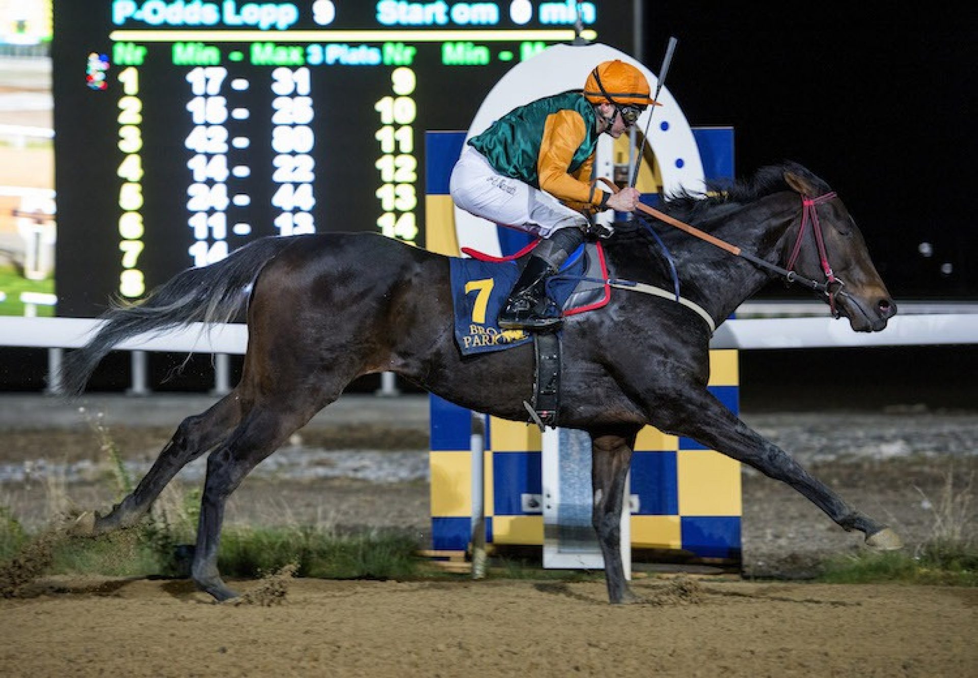 Bokan (Soldier Of Fortune) winning at Bro Park