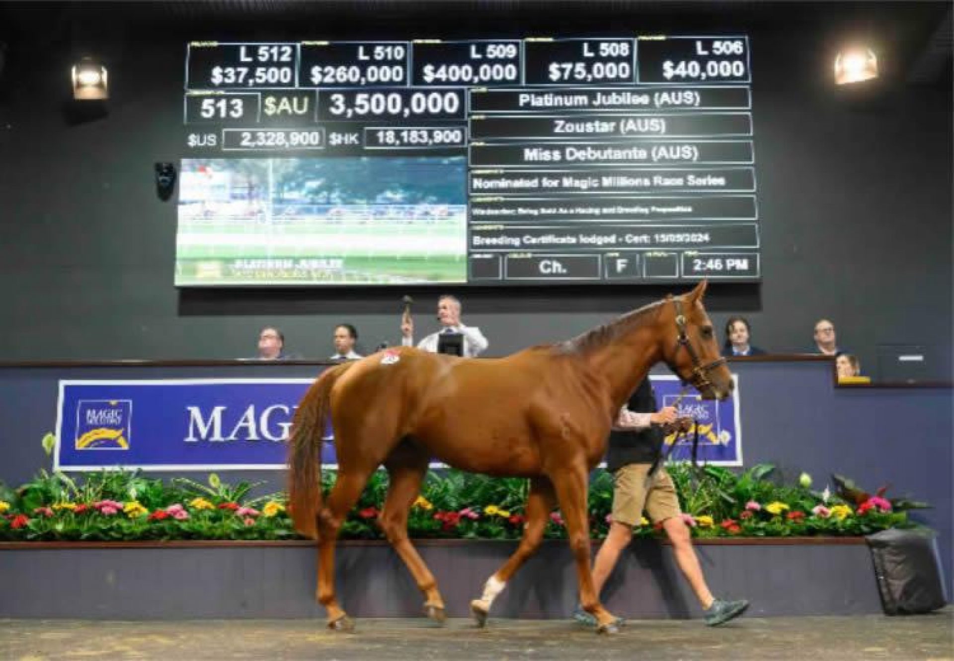Platinum Jubilee Ring 750