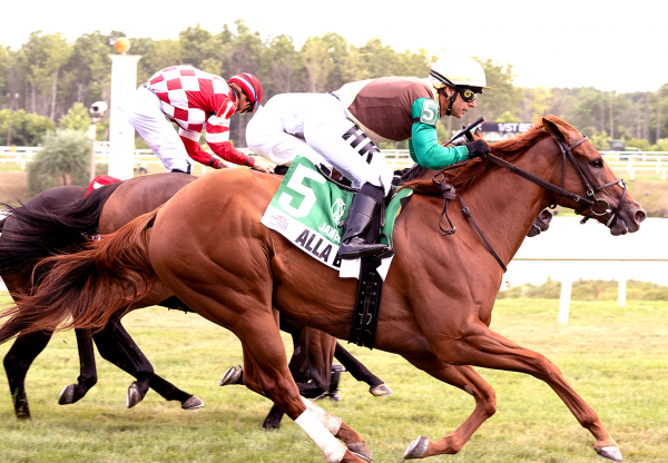 Alla Breve (Mendelssohn) Wins The Jameela Stakes