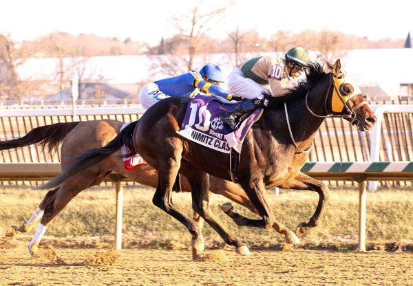 Nimitz Class (Munnings) Wins Robert T Manfuso Stakes at Laurel Park