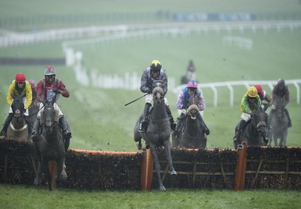 Thomas Campbell (Yeats) winning a Listed hurdle at Cheltenham