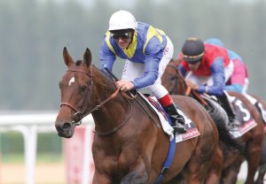 Getaway winning the Grand Prix De Deauville